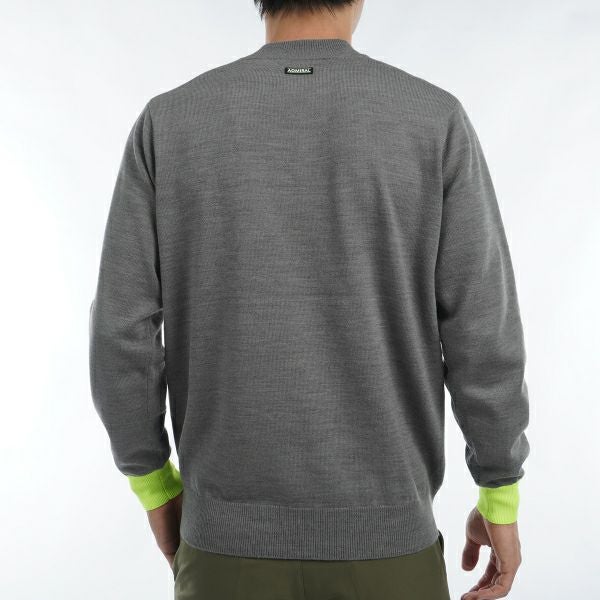 ツアーティー TOUR TEE メンズ メンズ ラインロゴ モックネックセーター ADMA466 詳細6