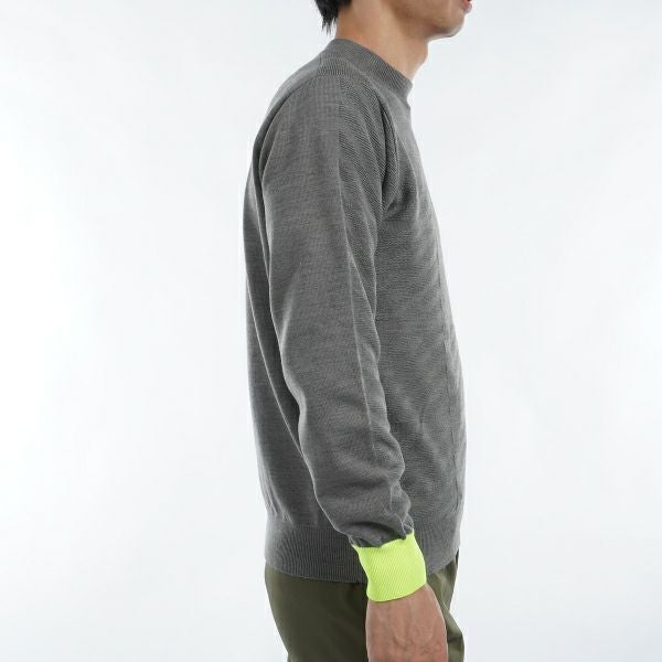 ツアーティー TOUR TEE メンズ メンズ ラインロゴ モックネックセーター ADMA466 詳細14