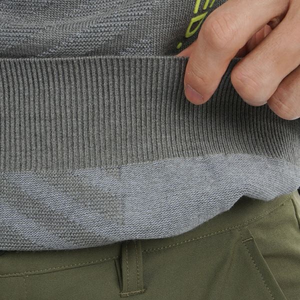 ツアーティー TOUR TEE メンズ メンズ ラインロゴ モックネックセーター ADMA466 詳細18