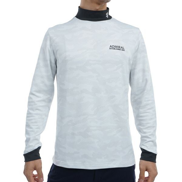 ツアーティー TOUR TEE メンズ メンズ 裏起毛 カモフラプリント ハイネックシャツ ADMA483 詳細2