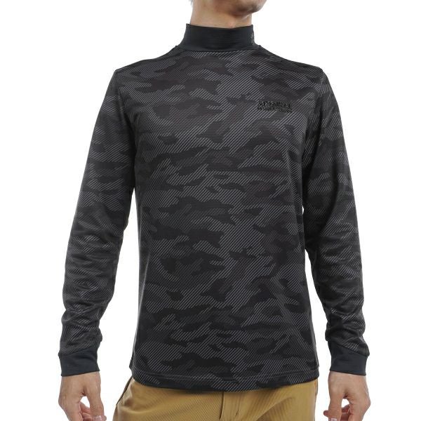 ツアーティー TOUR TEE メンズ メンズ 裏起毛 カモフラプリント ハイネックシャツ ADMA483 詳細3