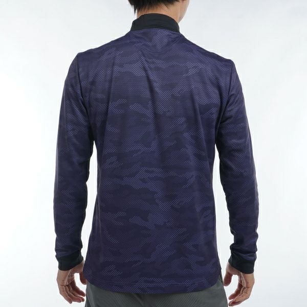 ツアーティー TOUR TEE メンズ メンズ 裏起毛 カモフラプリント ハイネックシャツ ADMA483 詳細5