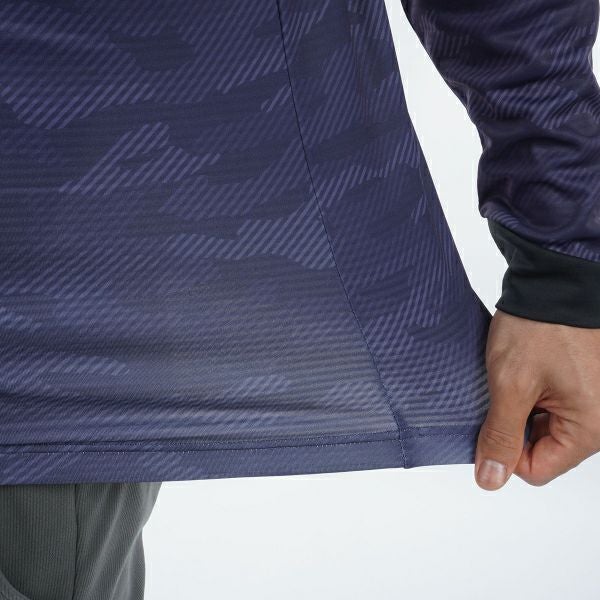 ツアーティー TOUR TEE メンズ メンズ 裏起毛 カモフラプリント ハイネックシャツ ADMA483 詳細12