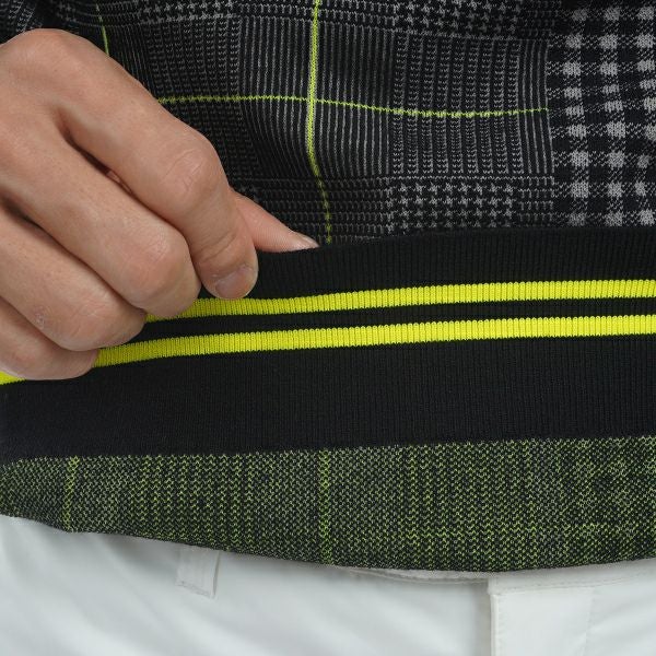 ツアーティー TOUR TEE メンズ メンズ ツイーディーパターンミックス クルーネックセーター ADMA489 詳細15