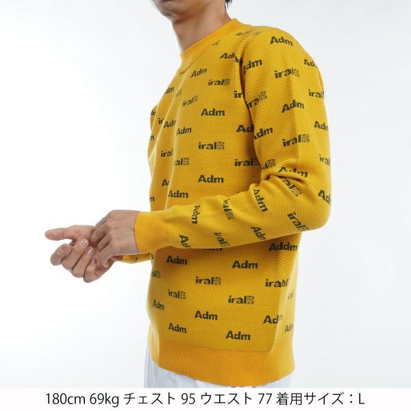 ツアーティー TOUR TEE メンズ メンズ ロゴツイーディー モックセーター ADMA493 詳細6