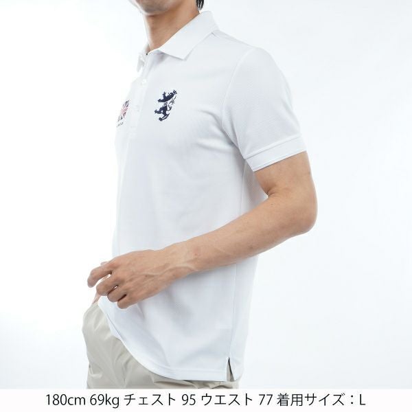 ツアーティー TOUR TEE メンズ メンズ フラッグ ポロシャツ ADMA497 詳細7