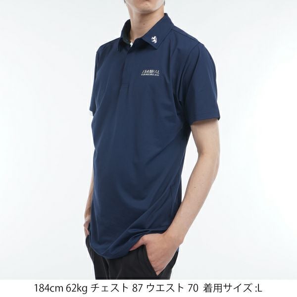 アドミラル admiral メンズ ポロシャツ ポロシャツ 新品　ゴルフウェア 公式ストア限定】[アドミラル ゴルフ]メンズ 小平智プロ別注ポロシャツ