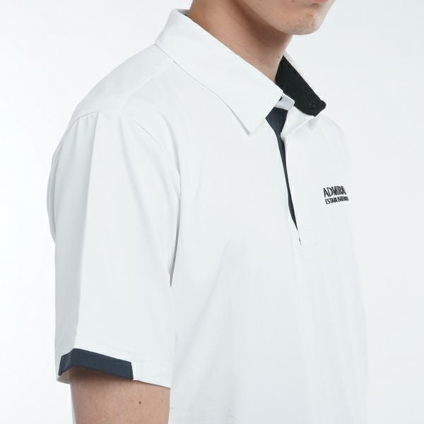 RE&HA希少モデル! 美USED ANEW GOLF メンズ ダミエ柄 公式ストア限定】[アドミラル ゴルフ]メンズ 小平智プロ別注ポロシャツ