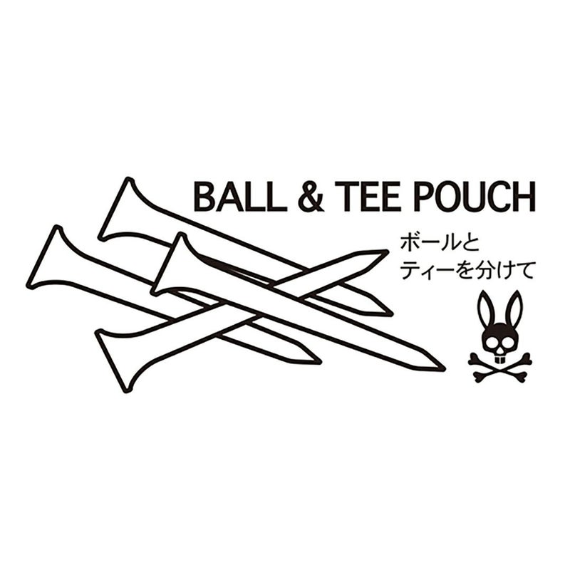 サイコバニー Psycho Bunny メンズ レディース ユニセックス ポーチ　CLARITY PBMG5SE4 詳細5