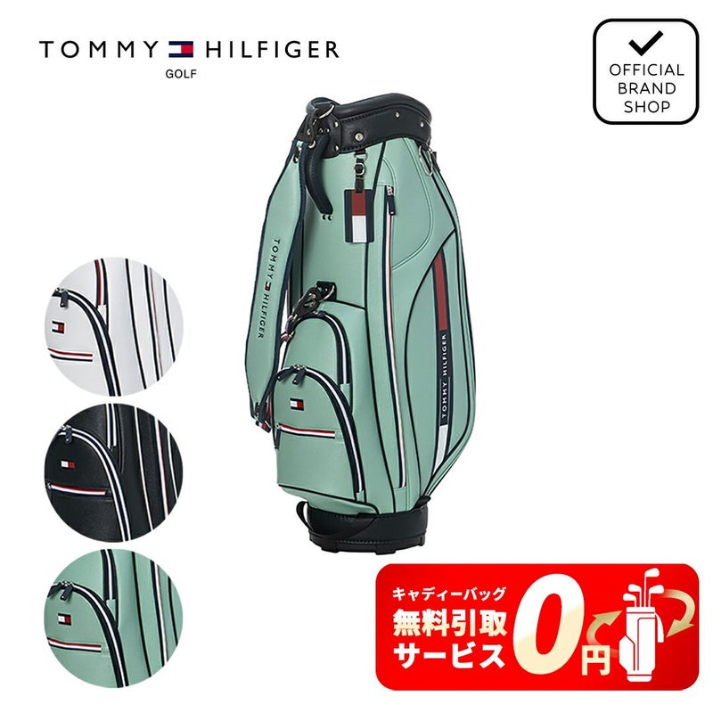 トミー ヒルフィガー ゴルフ Tommy Hilfiger Golf メンズ レディース ユニセックス カートキャディバッグ フラッグロゴ THMG5SC4 詳細19