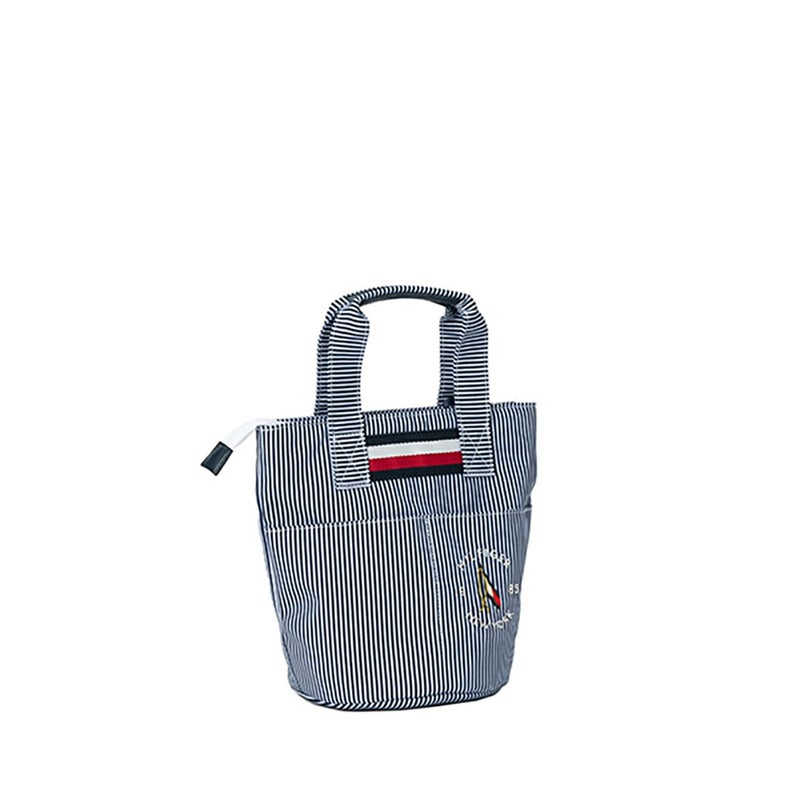 トミー ヒルフィガー ゴルフ Tommy Hilfiger Golf メンズ レディース ユニセックス ラウンドバッグ ストライプ THMG5STA 詳細4