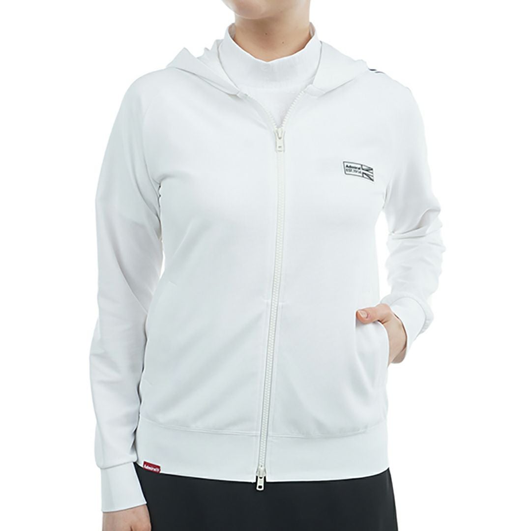 アドミラル ゴルフ Admiral GOLF レディース レディース ミニワッフル フーディージップパーカ ADLA501 詳細2