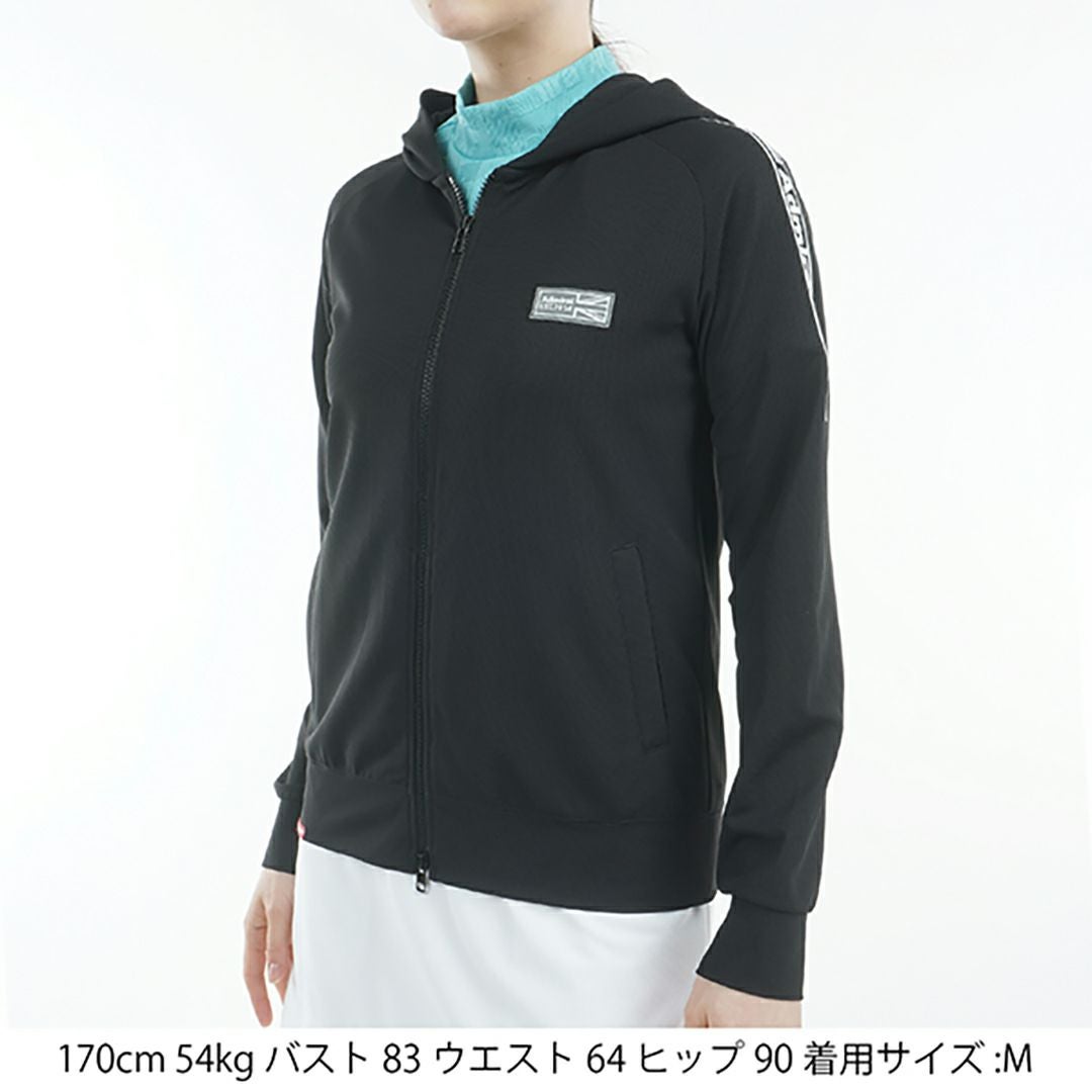 アドミラル ゴルフ Admiral GOLF レディース レディース ミニワッフル フーディージップパーカ ADLA501 詳細8