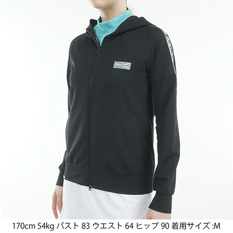 アドミラル ゴルフ Admiral GOLF レディース レディース ミニワッフル フーディージップパーカ ADLA501 詳細8