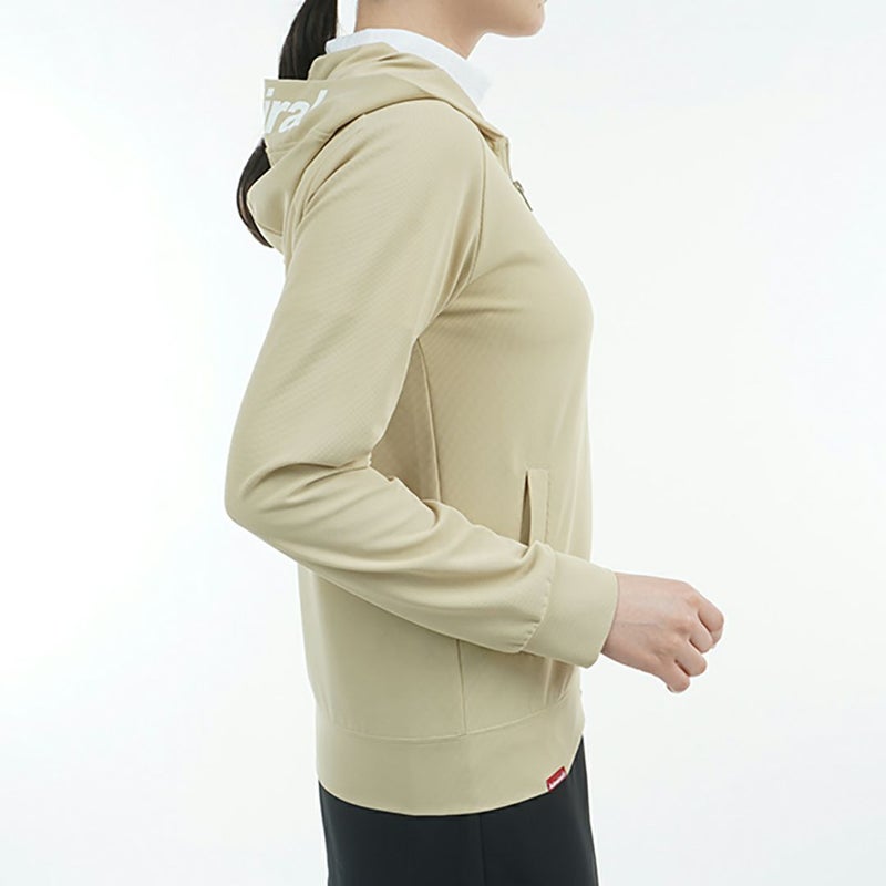 アドミラル ゴルフ Admiral GOLF レディース レディース ミニワッフル フーディージップパーカ ADLA501 詳細11