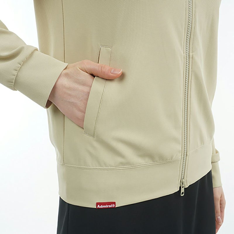 アドミラル ゴルフ Admiral GOLF レディース レディース ミニワッフル フーディージップパーカ ADLA501 詳細12