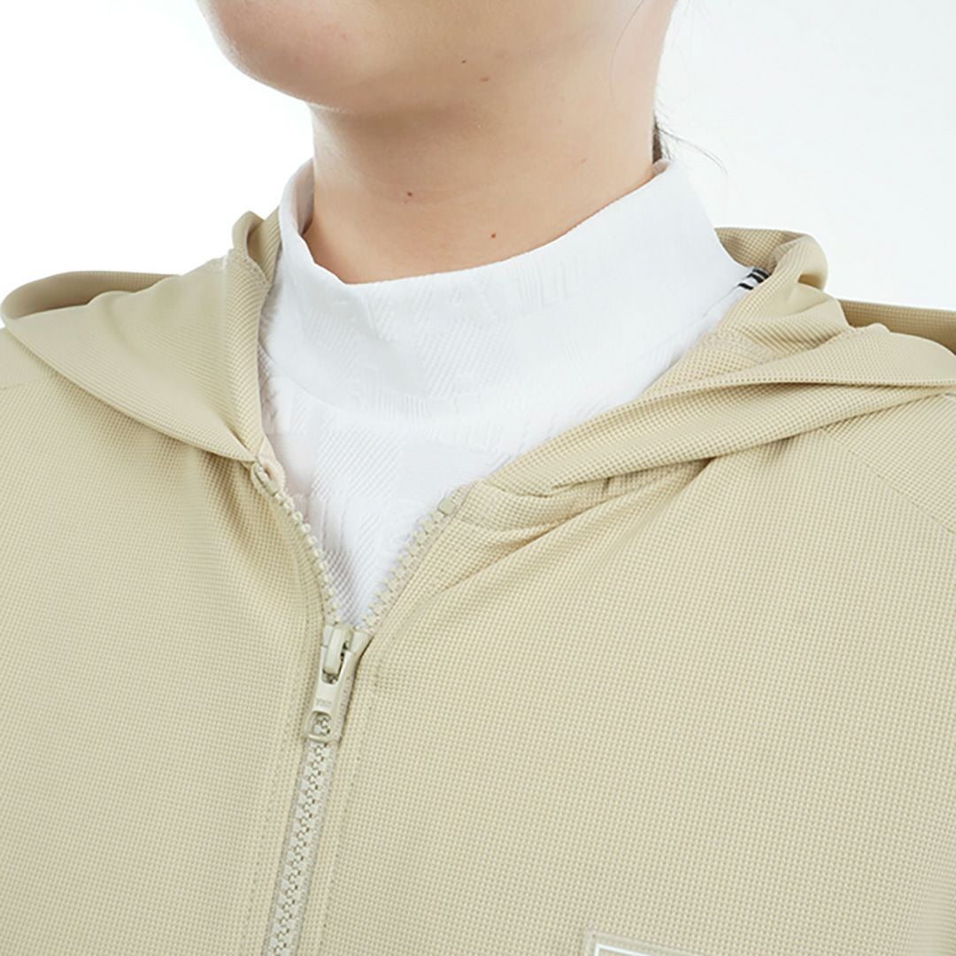 アドミラル ゴルフ Admiral GOLF レディース レディース ミニワッフル フーディージップパーカ ADLA501 詳細15