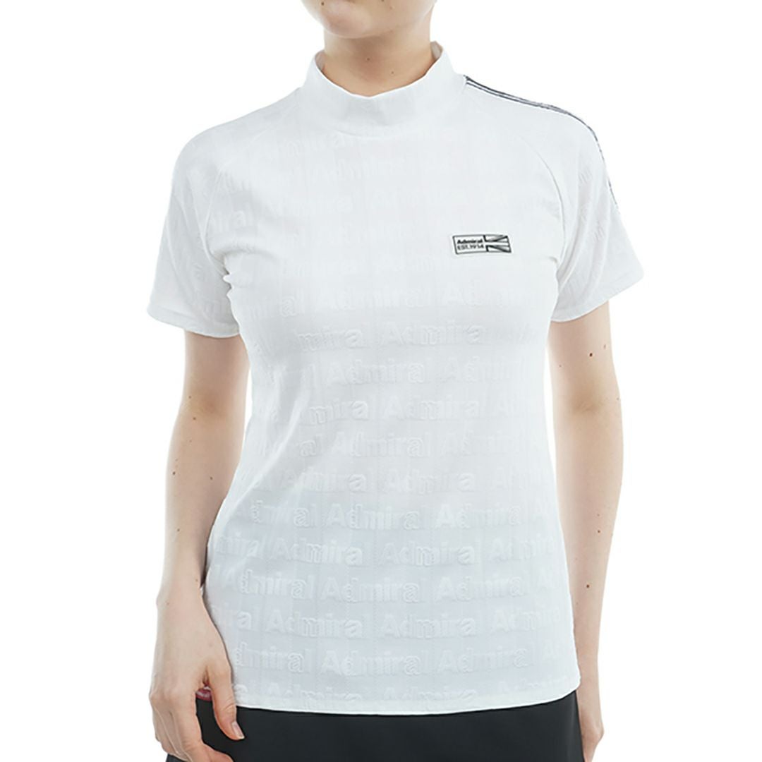 40％OFF】[アドミラル ゴルフ]レディース ストライプジャガード モック