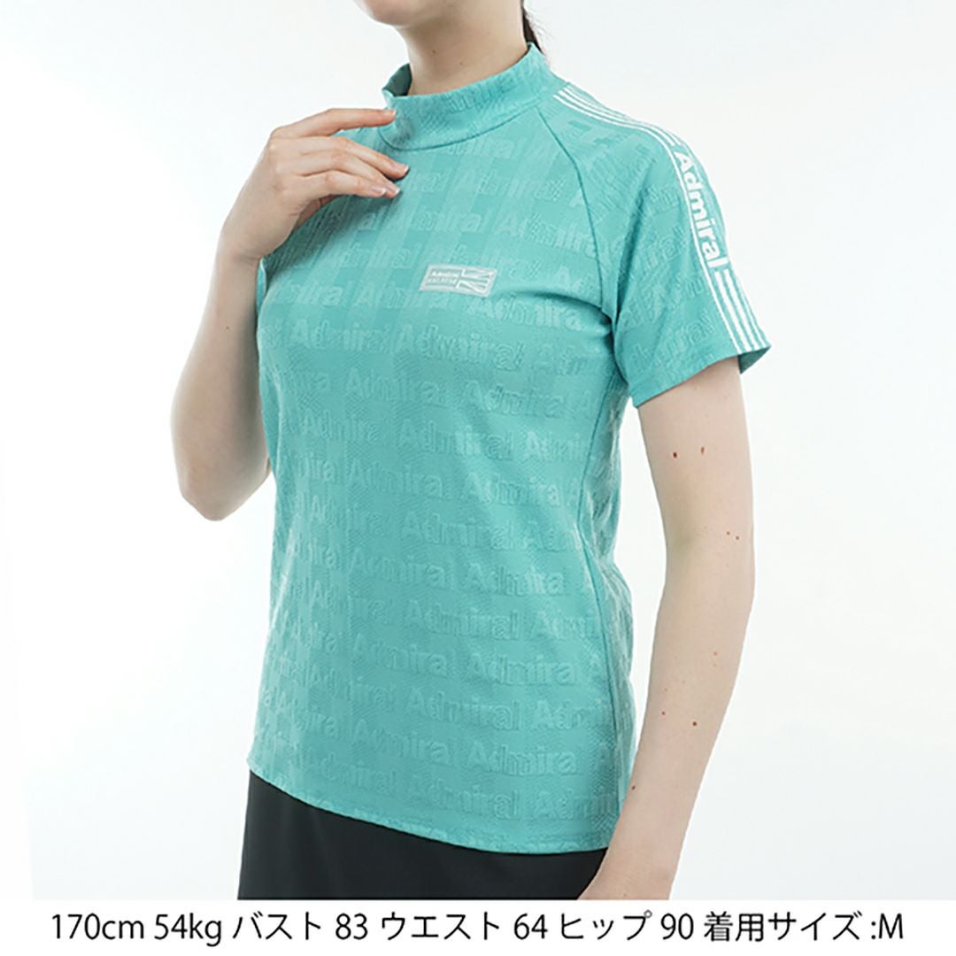 40％OFF】[アドミラル ゴルフ]レディース ストライプジャガード モック