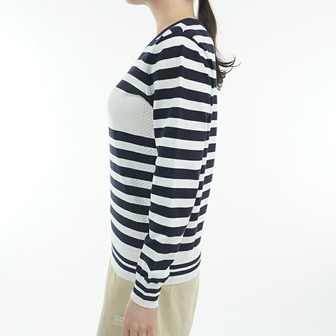 アドミラル ゴルフ Admiral GOLF レディース レディース メタリックロゴ ドライタッチLSセーター ADLA504 詳細7