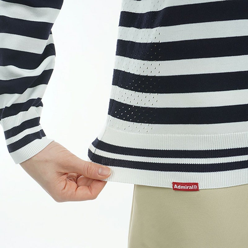 アドミラル ゴルフ Admiral GOLF レディース レディース メタリックロゴ ドライタッチLSセーター ADLA504 詳細9