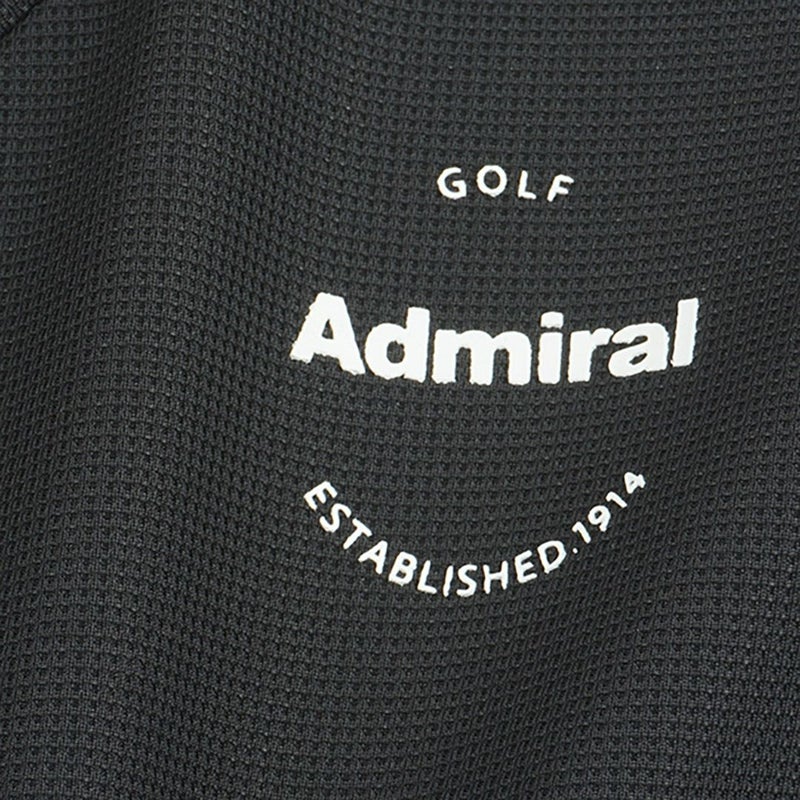 アドミラル ゴルフ Admiral GOLF レディース レディース ミニワッフル エンボスロゴ モックシャツ ADLA506 詳細16