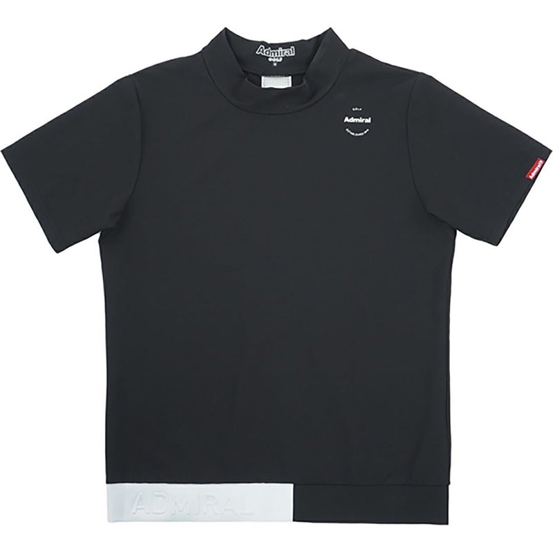 アドミラル ゴルフ Admiral GOLF レディース レディース ミニワッフル エンボスロゴ モックシャツ ADLA506 詳細17