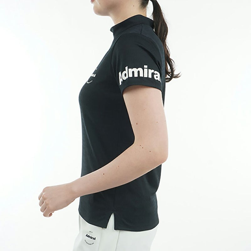アドミラル ゴルフ Admiral GOLF レディース レディース ロゴジャガード モックシャツ ADLA507 詳細10