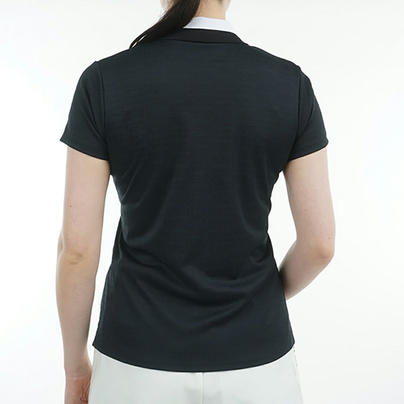 アドミラル ゴルフ Admiral GOLF レディース レディース ロゴジャガード ポロシャツ ADLA508 詳細5