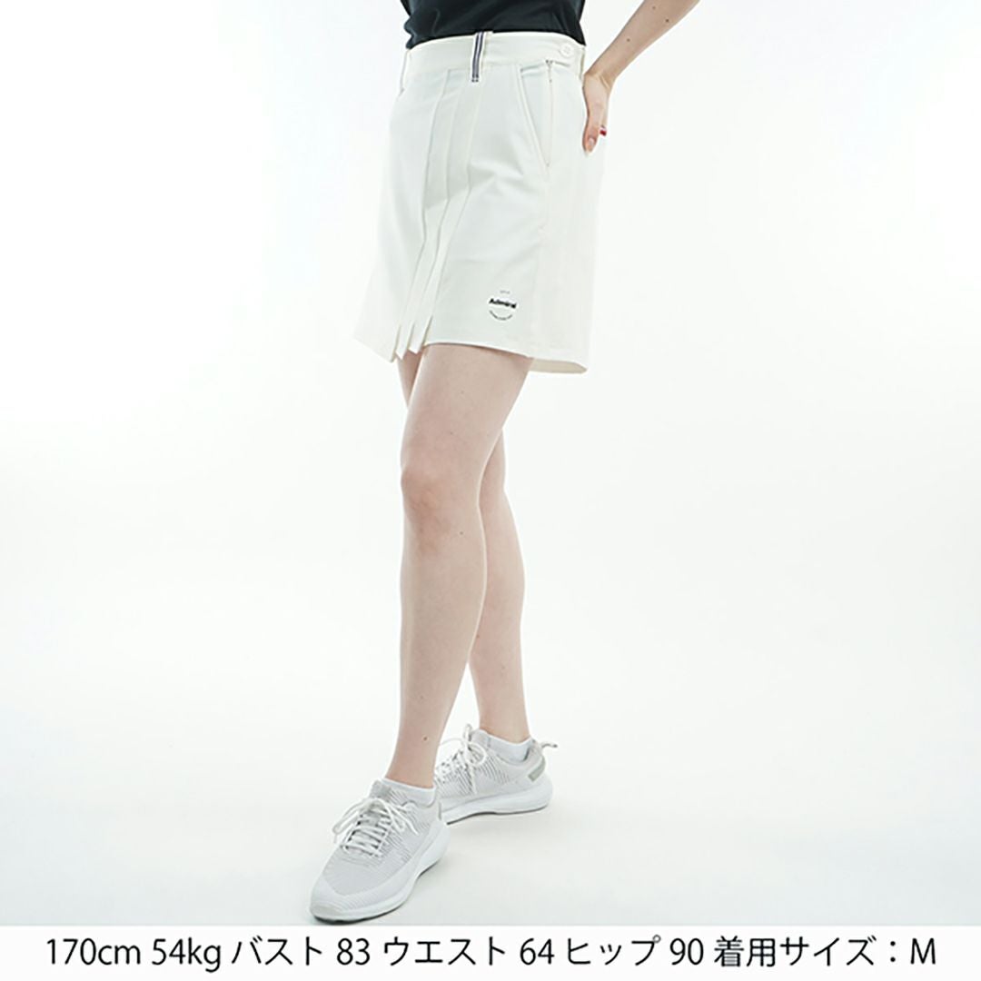 アドミラル ゴルフ Admiral GOLF レディース レディース 4WAYツイル フロントタックキュロット ADLA510 詳細7