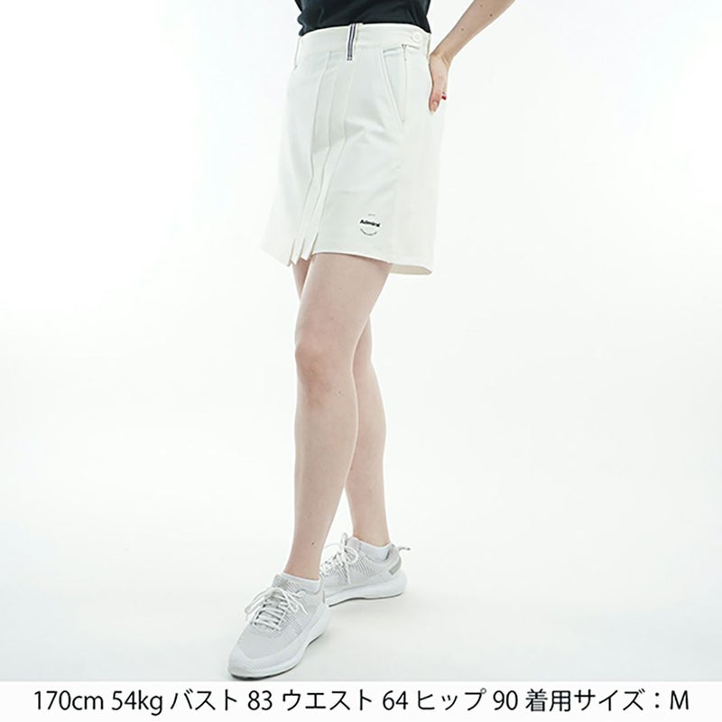 アドミラル ゴルフ Admiral GOLF レディース レディース 4WAYツイル フロントタックキュロット ADLA510 詳細7