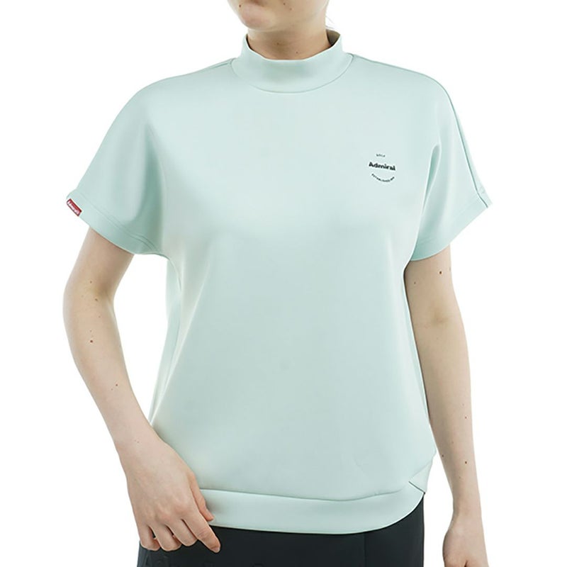 アドミラル ゴルフ Admiral GOLF レディース レディース エンボスロゴ ダンボールモックシャツ ADLA513 詳細1