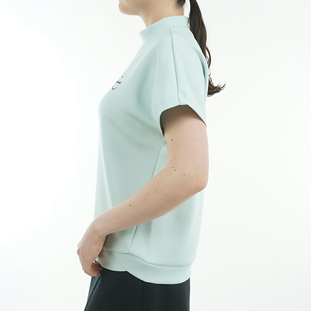 アドミラル ゴルフ Admiral GOLF レディース レディース エンボスロゴ ダンボールモックシャツ ADLA513 詳細13