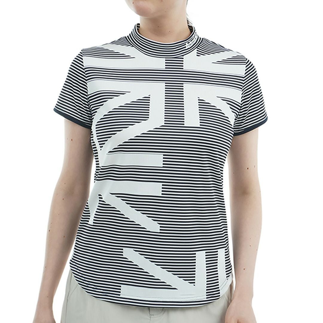 アドミラル ゴルフ Admiral GOLF レディース レディース スパッシー ユニオンジャックモックシャツ ADLA516 詳細3