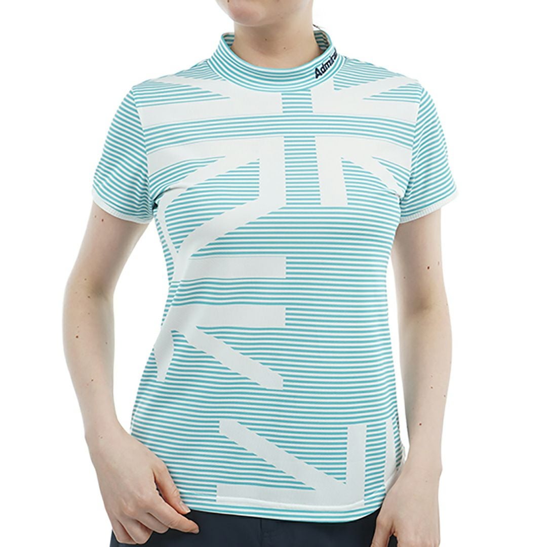 アドミラル ゴルフ Admiral GOLF レディース レディース スパッシー ユニオンジャックモックシャツ ADLA516 詳細4