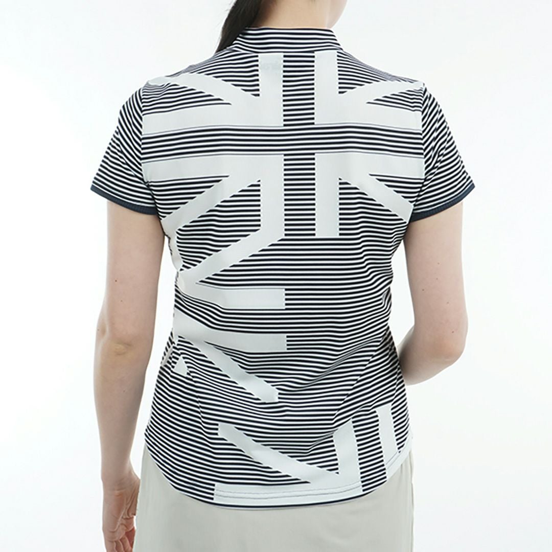 アドミラル ゴルフ Admiral GOLF レディース レディース スパッシー ユニオンジャックモックシャツ ADLA516 詳細10