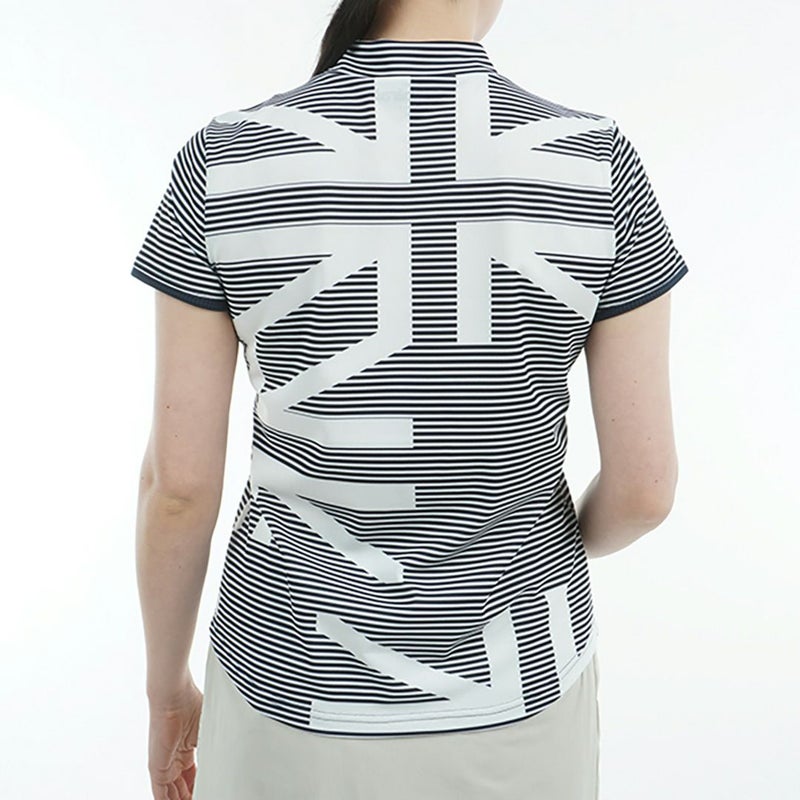 アドミラル ゴルフ Admiral GOLF レディース レディース スパッシー ユニオンジャックモックシャツ ADLA516 詳細10