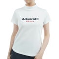 アドミラル ゴルフ Admiral GOLF レディース レディース カラタッチ ロゴプリントモックシャツ ADLA518 詳細2