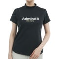 アドミラル ゴルフ Admiral GOLF レディース レディース カラタッチ ロゴプリントモックシャツ ADLA518 詳細3