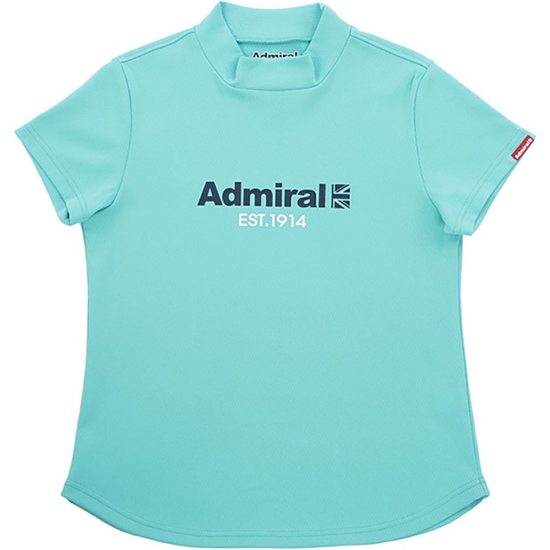 アドミラル ゴルフ Admiral GOLF レディース レディース カラタッチ ロゴプリントモックシャツ ADLA518 詳細20