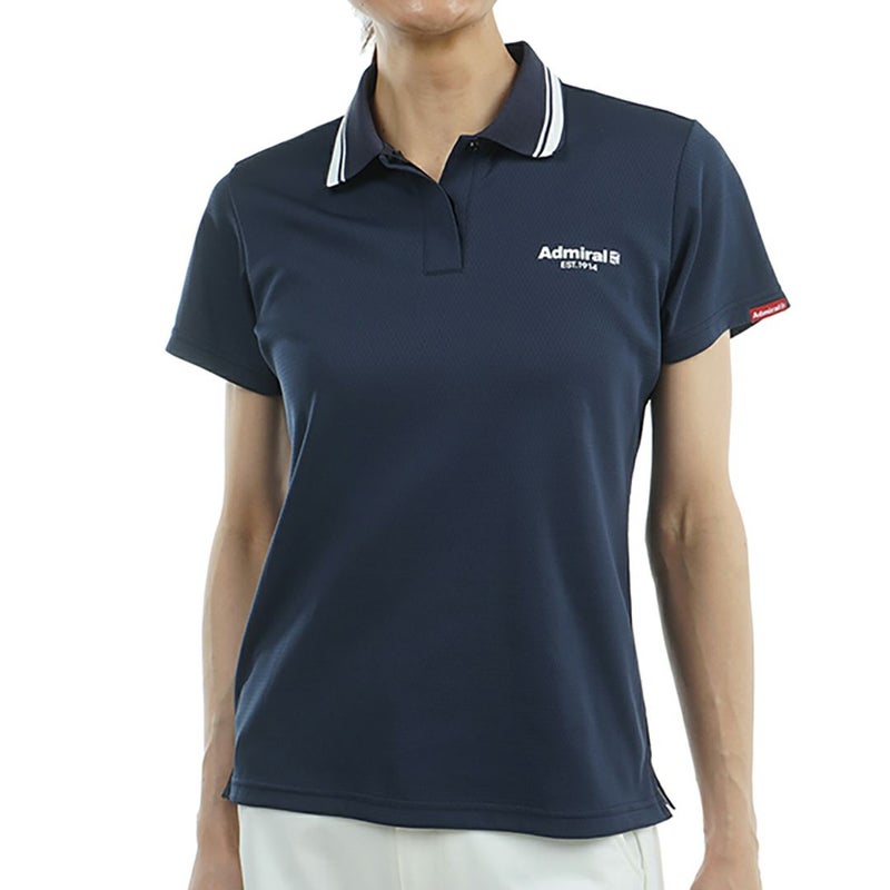 アドミラル ゴルフ Admiral GOLF レディース レディース カラタッチ ワンポイントポロシャツ ADLA519 詳細4