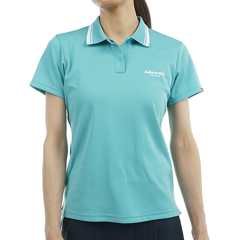 アドミラル ゴルフ Admiral GOLF レディース レディース カラタッチ ワンポイントポロシャツ ADLA519 詳細5
