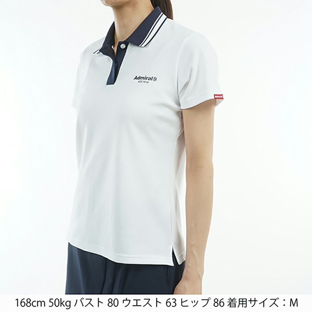30％OFF】[アドミラル ゴルフ]レディース カラタッチ ワンポイント