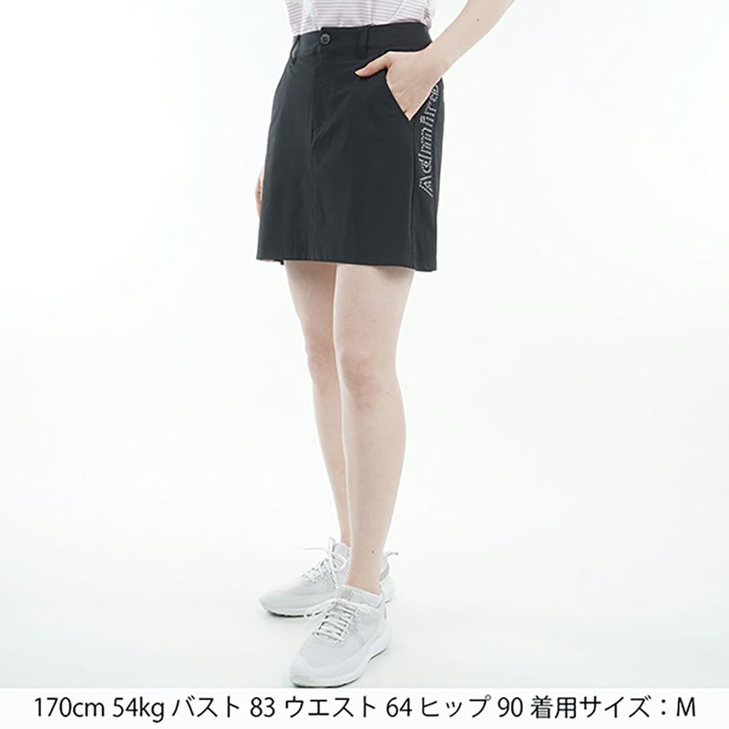 アドミラル ゴルフ Admiral GOLF レディース レディース 撥水ドット ロゴプリントスカート ADLA521 詳細7
