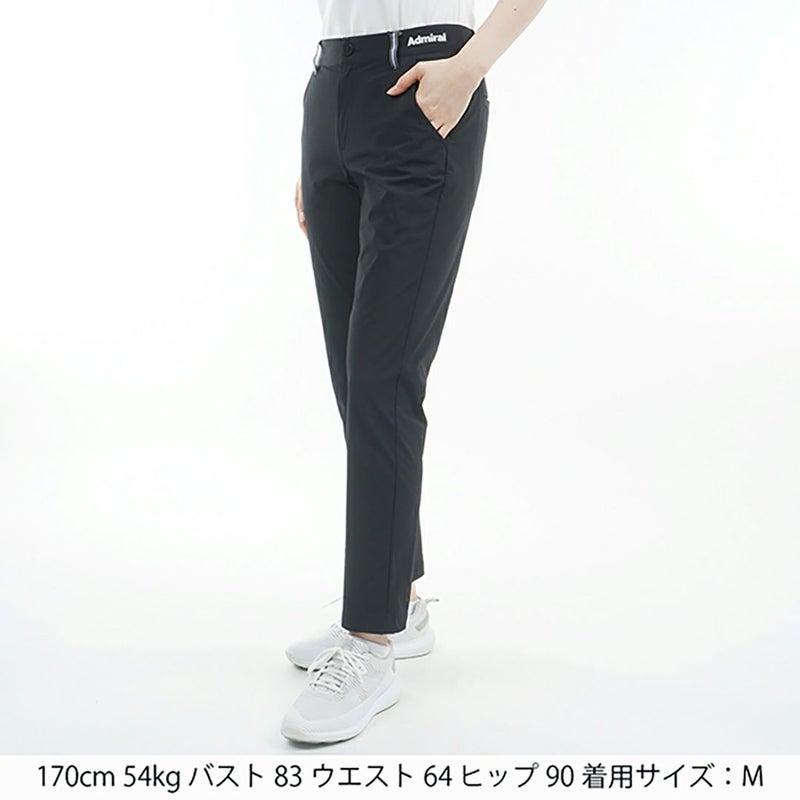 アドミラル ゴルフ Admiral GOLF レディース レディース 撥水ドットロゴ プリントロングパンツ ADLA522 詳細7