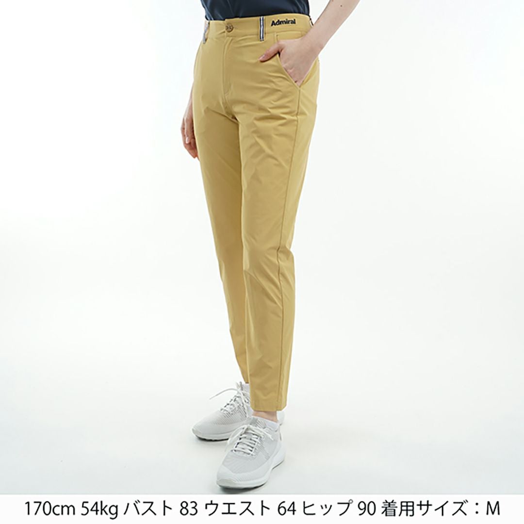 アドミラル ゴルフ Admiral GOLF レディース レディース 撥水ドットロゴ プリントロングパンツ ADLA522 詳細9