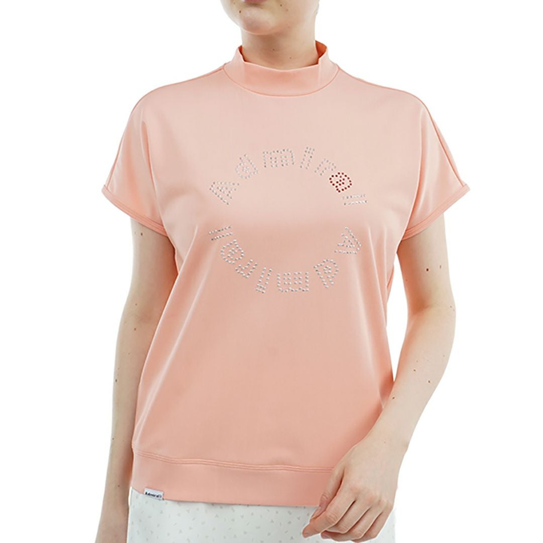 30％OFF】[アドミラル ゴルフ]レディース メタリックロゴ カノコモック