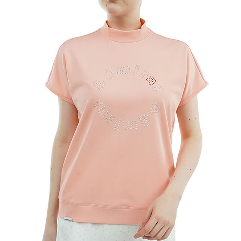 アドミラル ゴルフ Admiral GOLF レディース レディース メタリックロゴ カノコモックシャツ ADLA523 詳細1