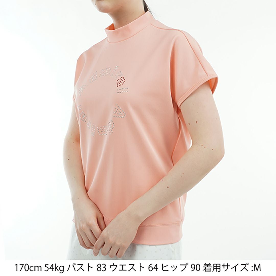 30％OFF】[アドミラル ゴルフ]レディース メタリックロゴ カノコモック
