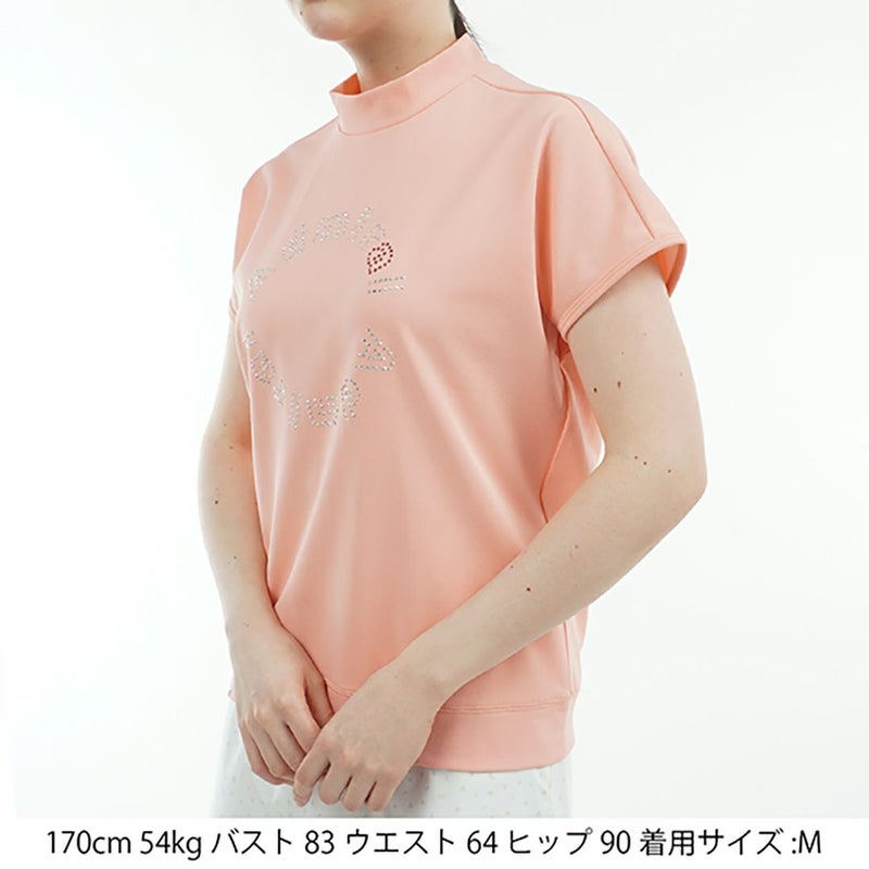 アドミラル ゴルフ Admiral GOLF レディース レディース メタリックロゴ カノコモックシャツ ADLA523 詳細5